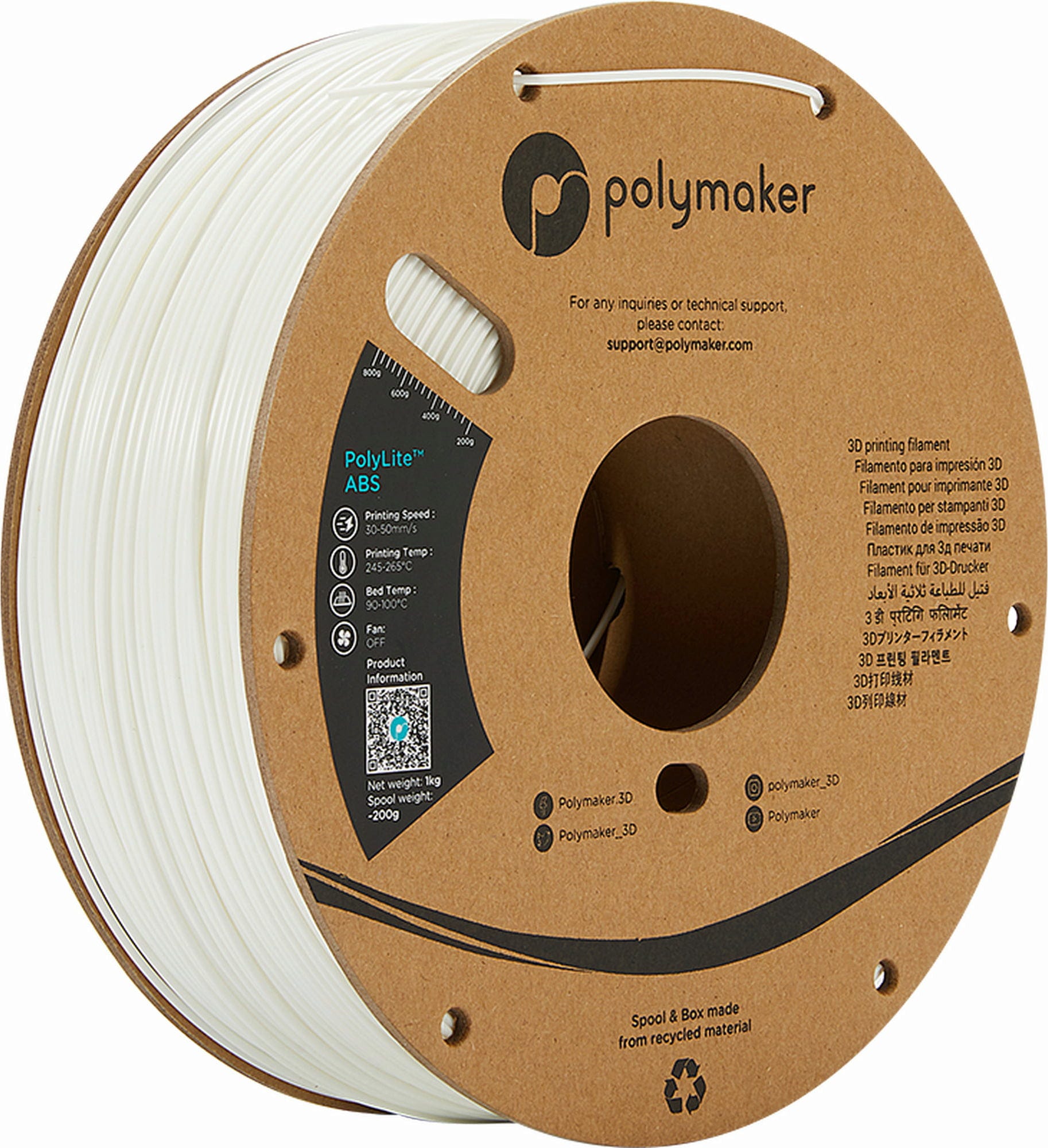 Polymaker ABS White