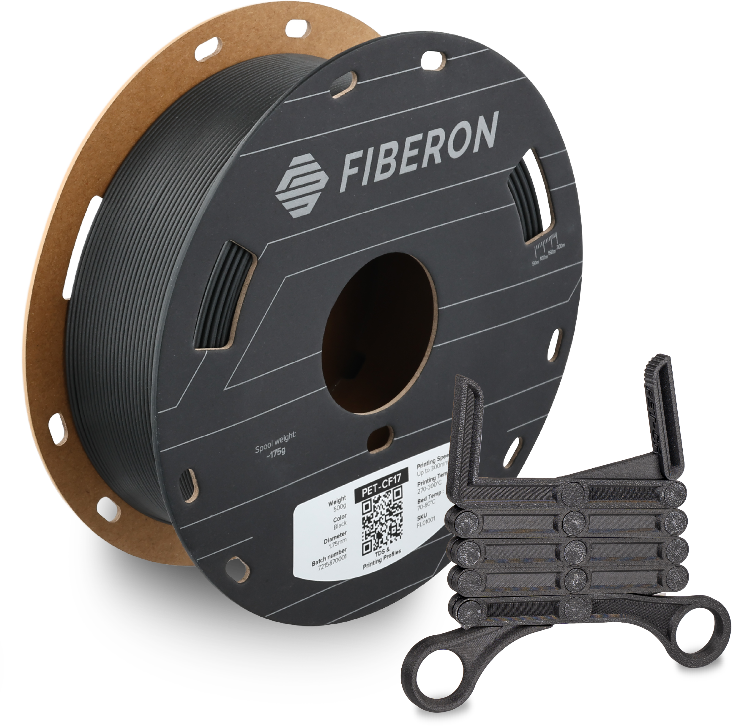 Polymaker Fiberon PET-CF17 Black