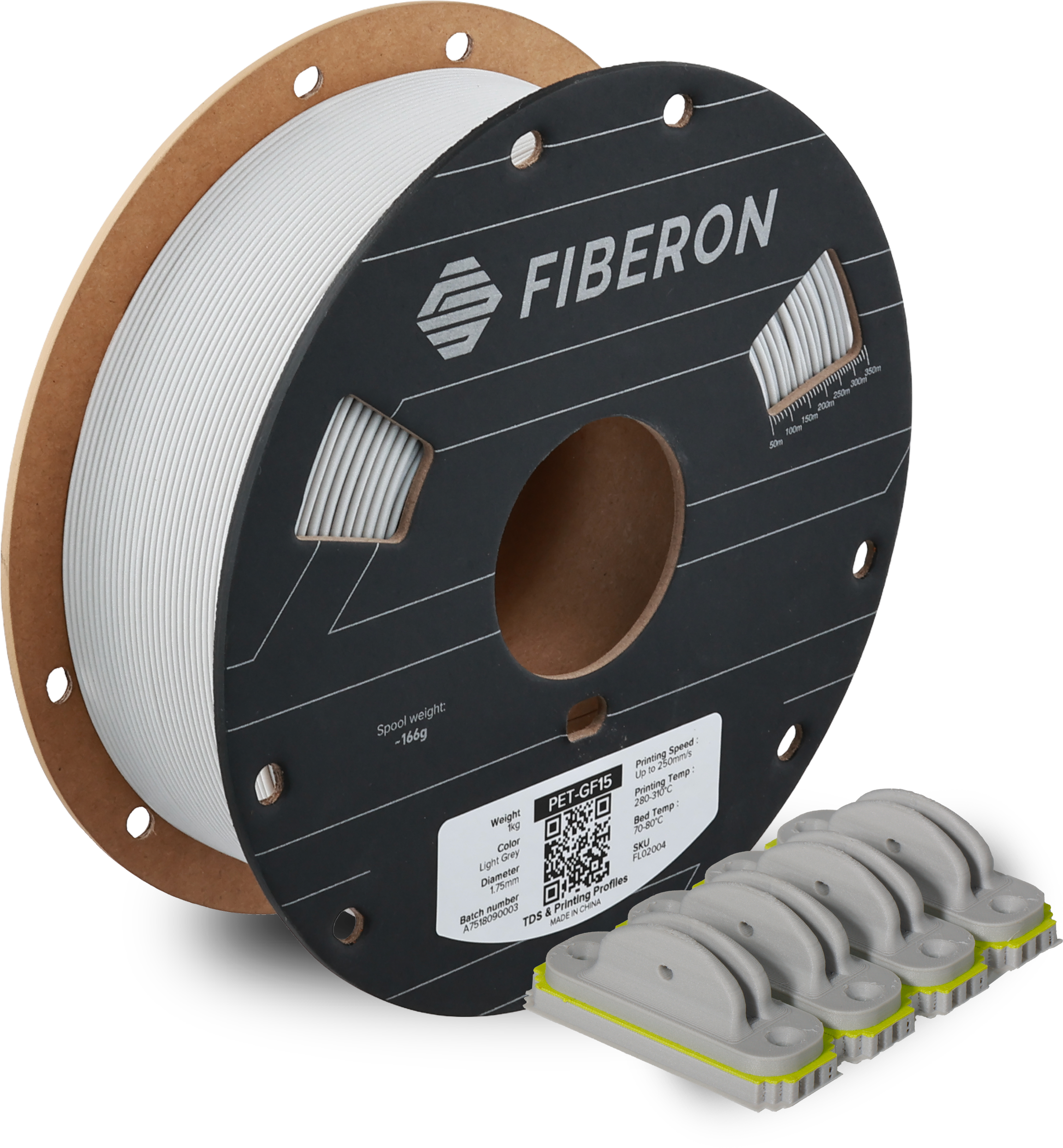 Polymaker Fiberon PET-GF15 Light Grey