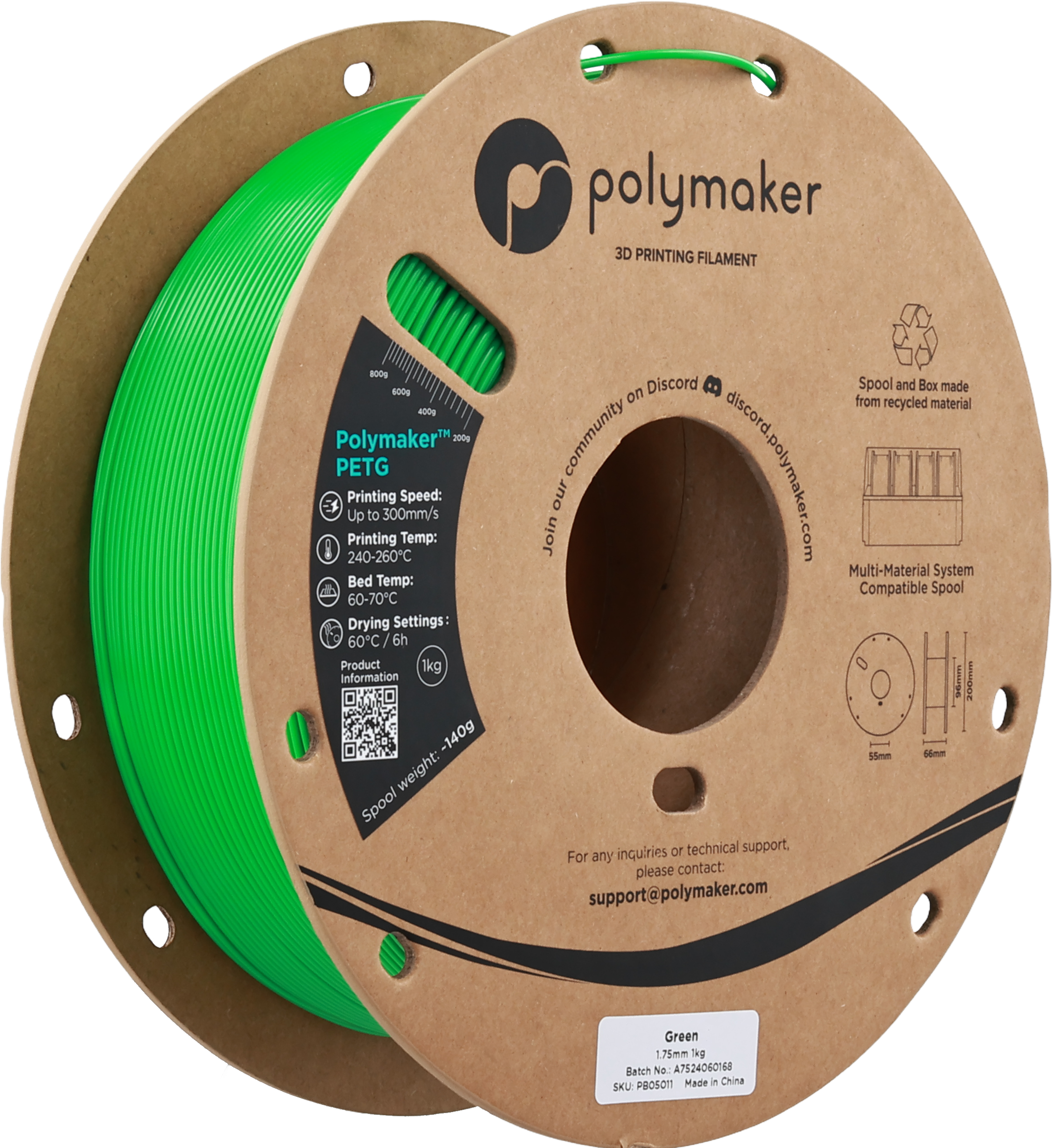 Polymaker PETG Green