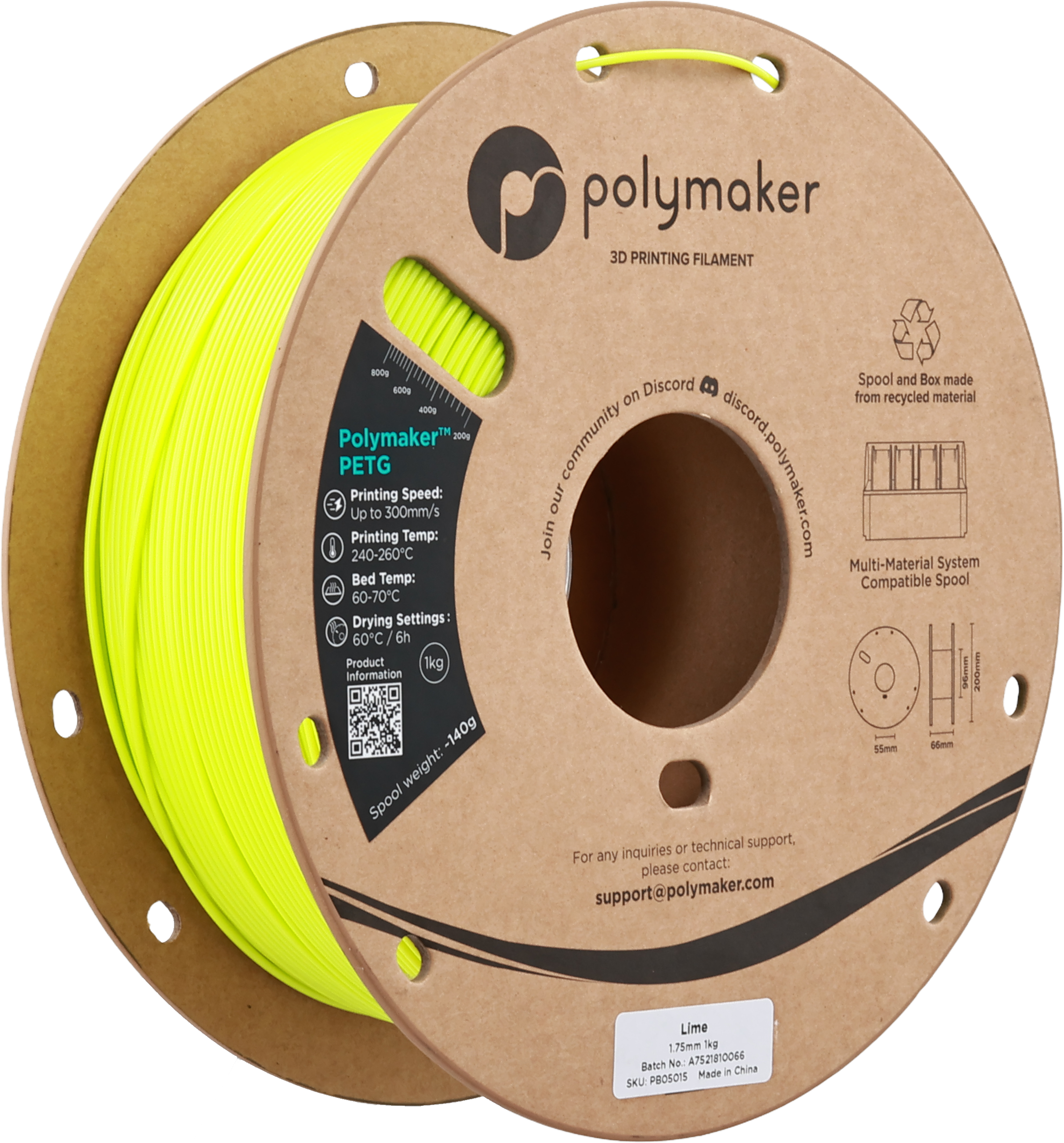 Polymaker PETG Lime