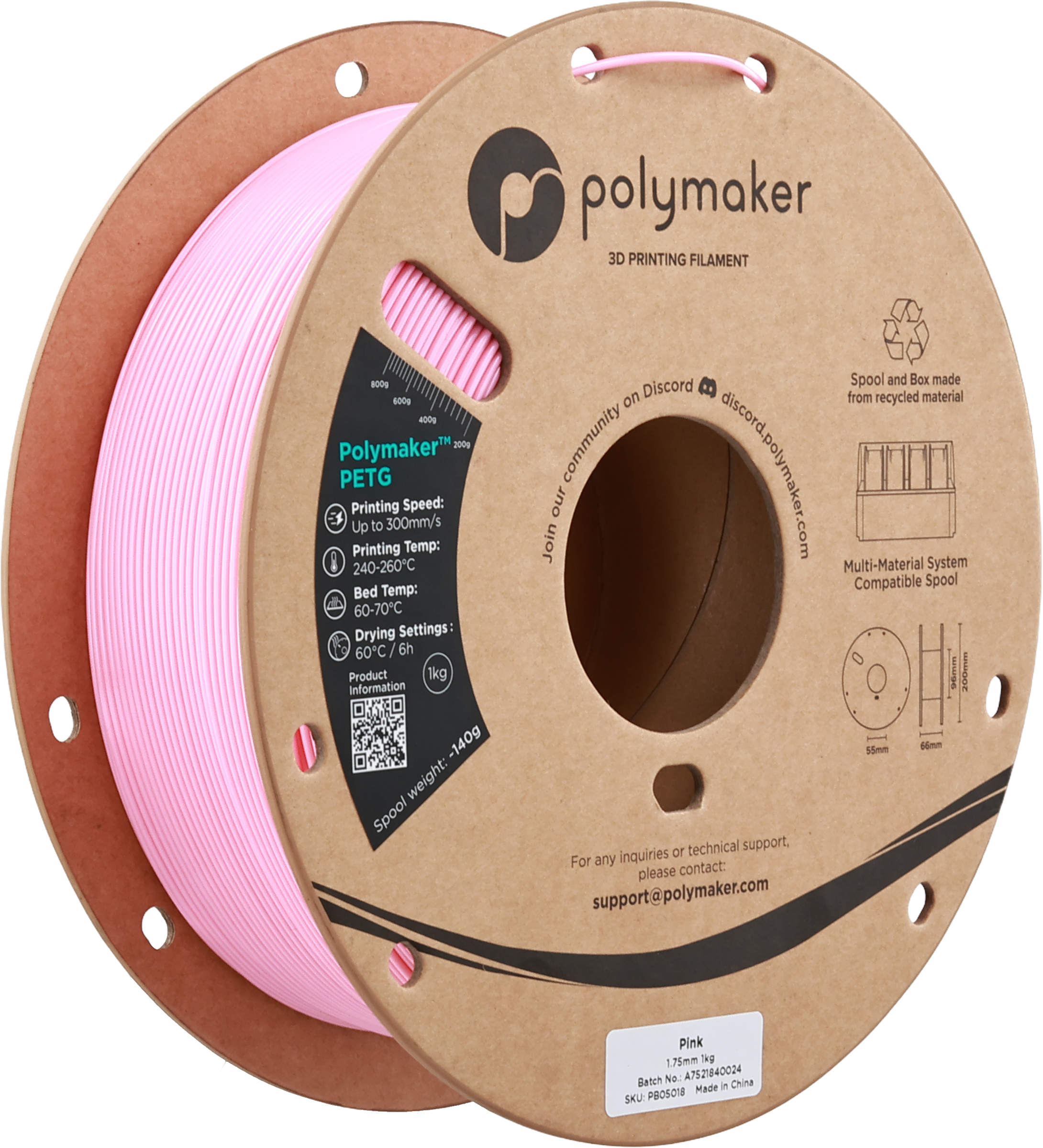 Polymaker PETG Pink