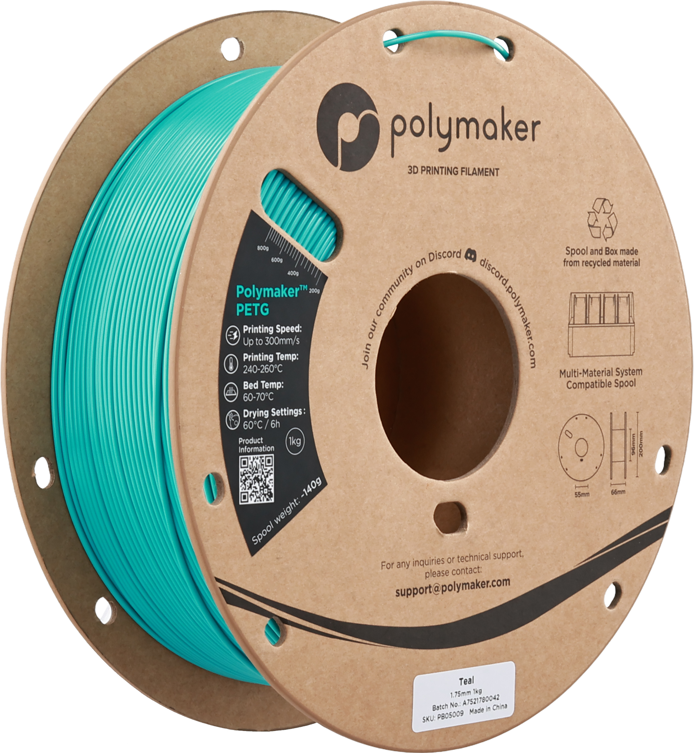 Polymaker PETG Teal