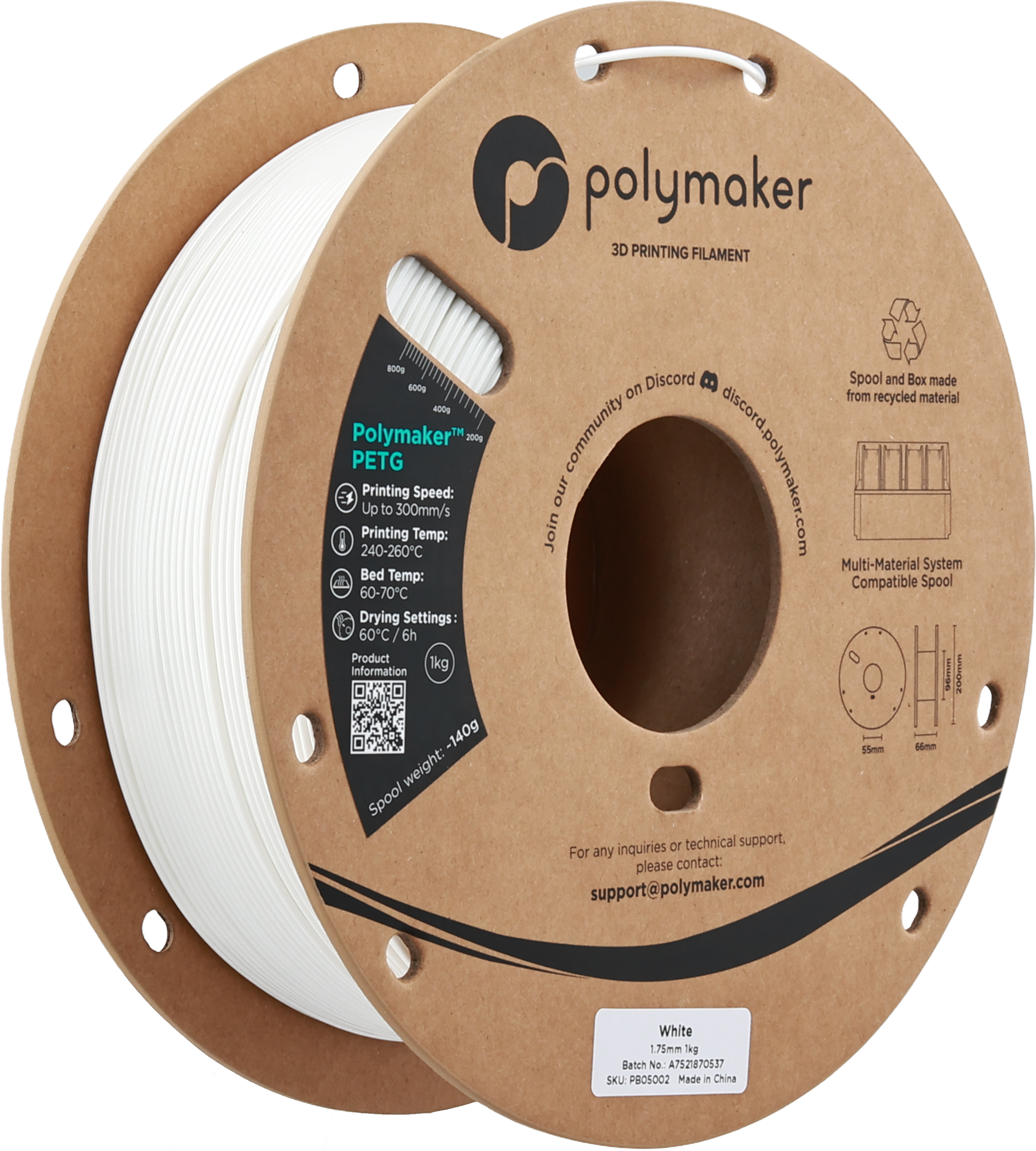 Polymaker PETG White
