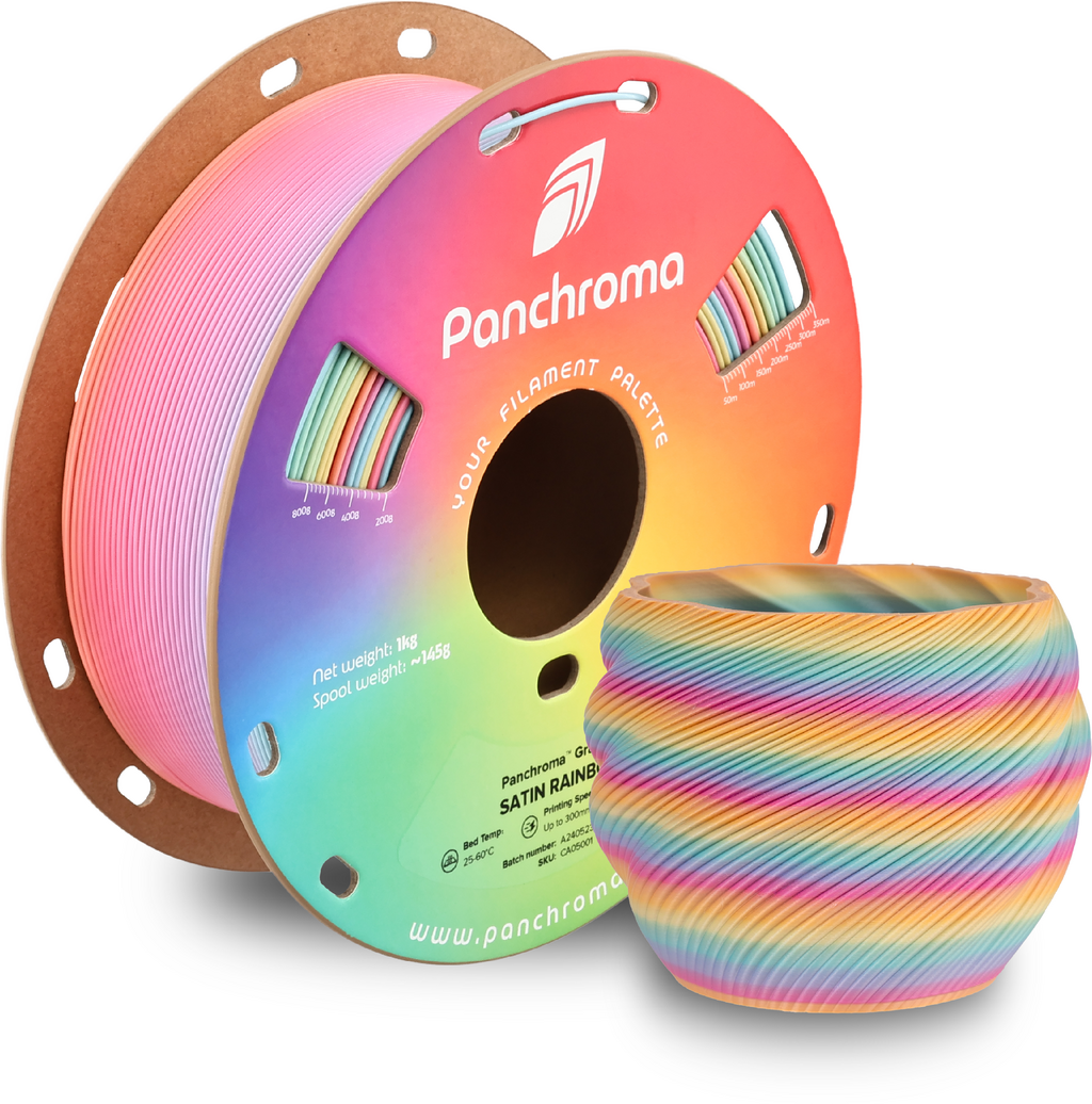Polymaker Panchroma™ PLA Gradient Satin Rainbow