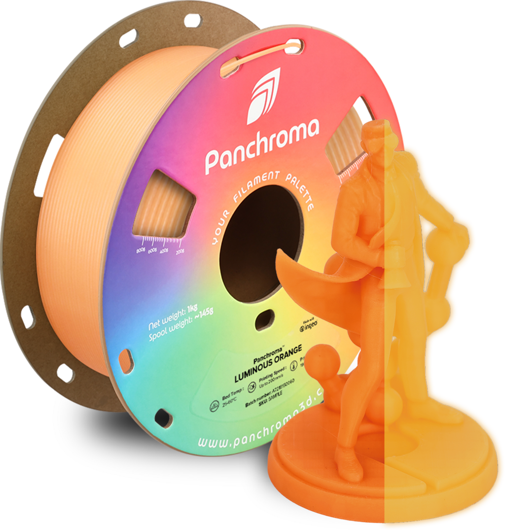 Polymaker Panchroma™ PLA Luminous Orange