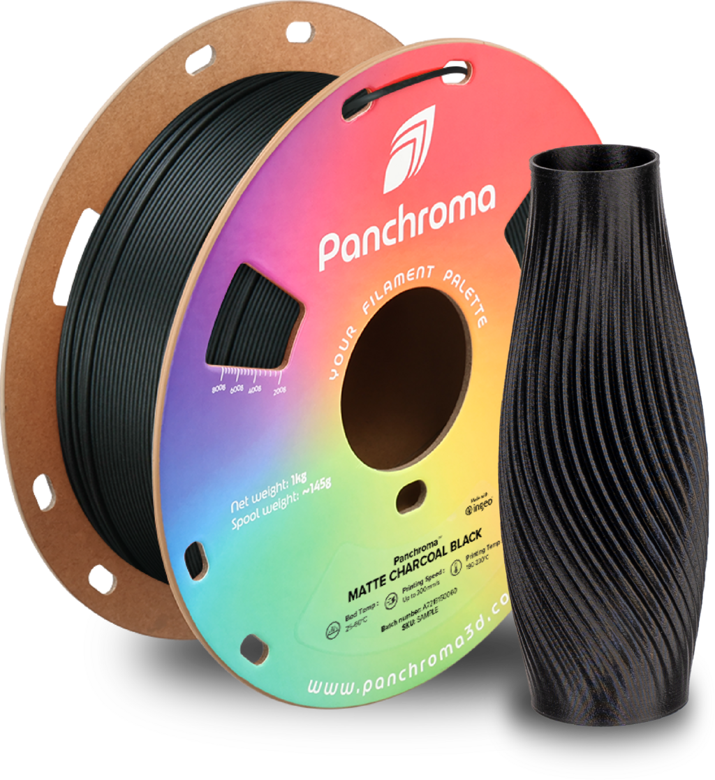 Polymaker Panchroma™ PLA Matte Charcoal Black