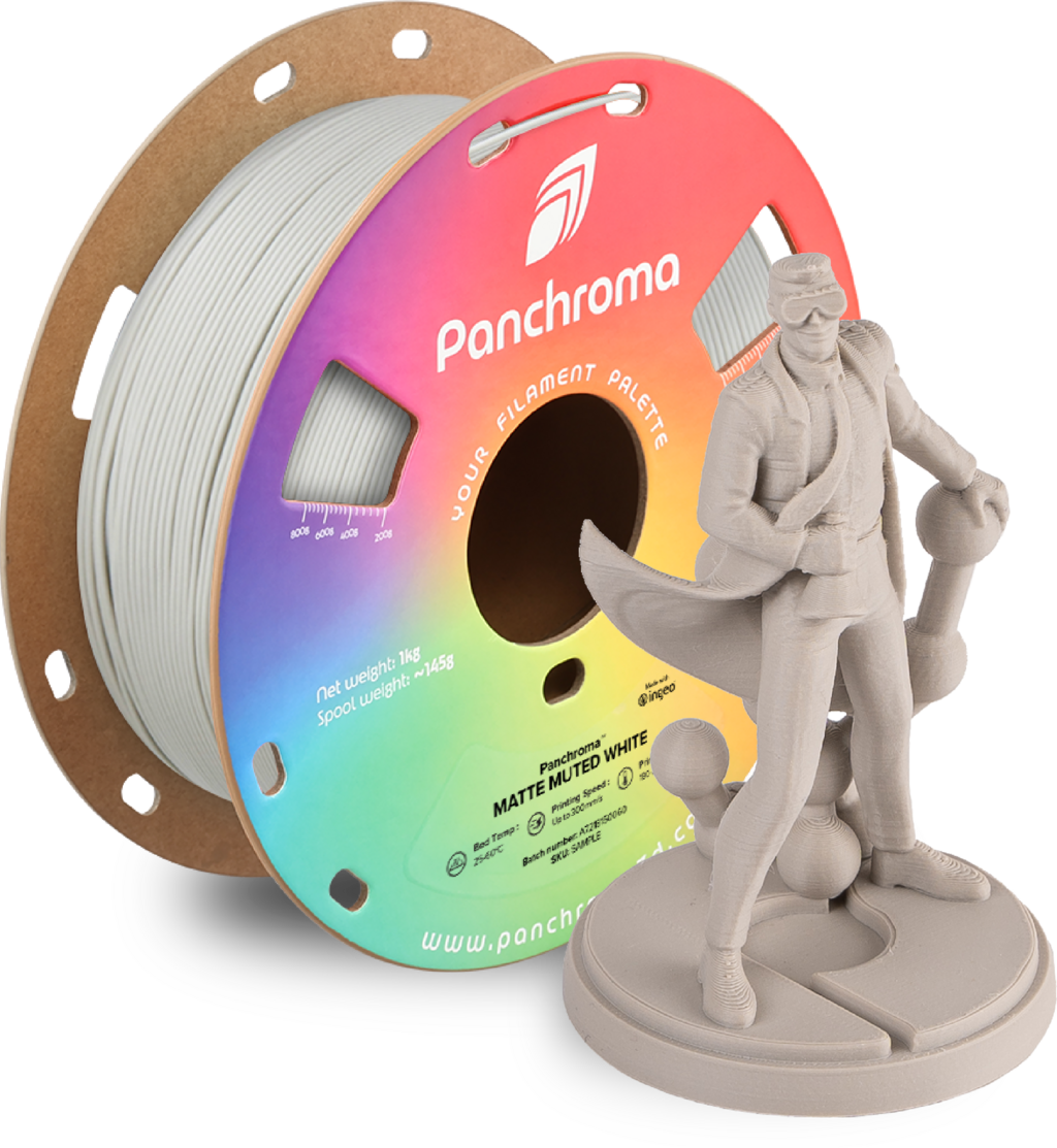 Polymaker Panchroma™ PLA Matte Muted White