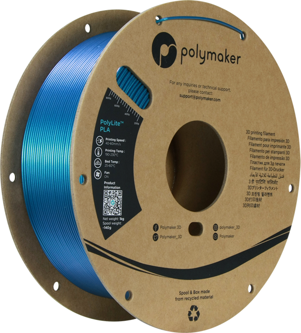 Polymaker PolyLite PLA Starlight Neptune