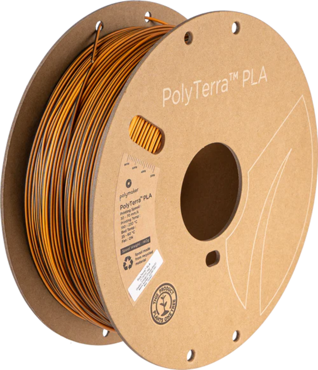 Polymaker PolyTerra PLA Dual Shadow Orange Orange-Black