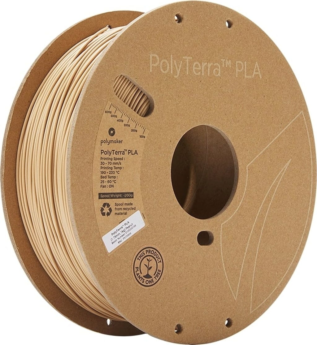 Polymaker PolyTerra PLA Peanut