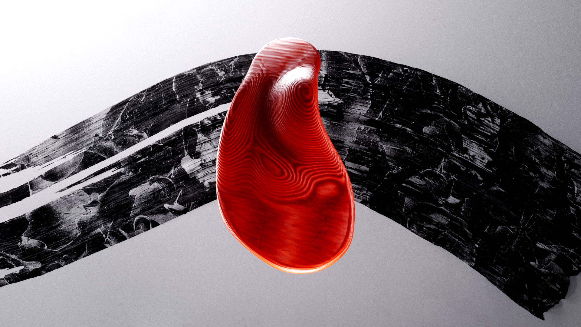Custom insole — Red